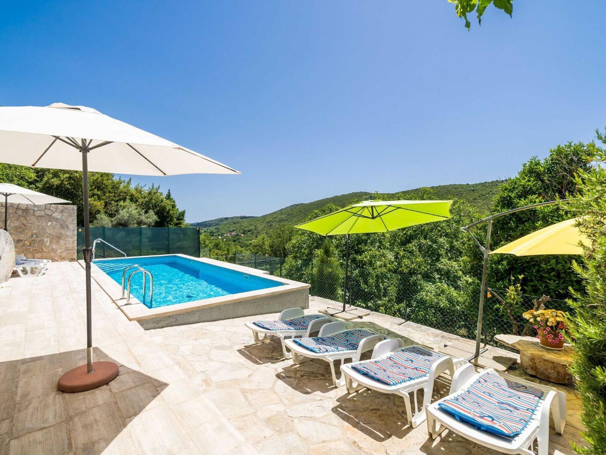House Ko An-Four Bedroom Villa With Terrace And Swimming Pool Gruda エクステリア 写真